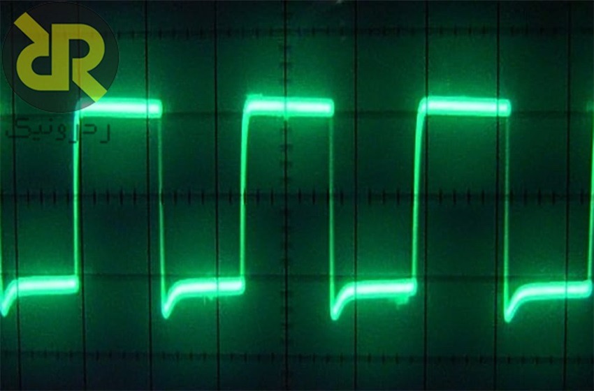 سیگنال PWM در اسیلوسکوپ
