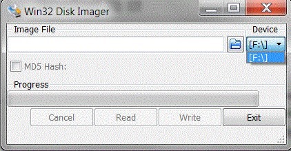 Win32DiskImager 2نرم افزار